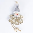 thumbnail image 2 of Adornos Navideños Santa Claus / / Angel Doll Toy Colgante Adorno De Navidad Blanco, 2 of 9