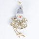 thumbnail image 2 of Adornos Navideños Santa Claus / / Angel Doll Toy Colgante Adorno de Navidad Blanco, 2 of 9