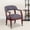 Gray Fabric, variant on Emma + Oliver Oxblood Vinyl Luxurious Conference Chair with Casters