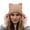 A-Khaki423, variant on Bibifish Womens Knit Beanie Winter Fluffy Cat Ear Outdoor Versatile Autumn Cold Weather Slouch Beanies