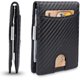 thumbnail image 1 of Cartera para hombre con clip para billetes Bogota Funda con bloqueo RFID contra piratería bancaria - Cartera delgada con clip de metal - Tarjetero seguro para tarjetas de crédito - Tarjetero JM, 1 of 5