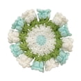 thumbnail image 2 of Flower Coaster Coaster Cup Mat reutilizable con el regalo adorable resistente al calor Lily of the Valley Coaster Protector para la barra, 2 of 8