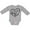 AC-Heather Grey, variant on Inktastic I Love My Aunt and Uncle in Black Chalk Heart Boys or Girls Long Sleeve Baby Bodysuit
