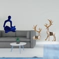 thumbnail image 2 of Figura de pensador abstracto,Estatua de pensador abstracto,decoración para el hogar,Estatua de alce y ciervo,Figuras de alce y ciervo,decoración del hogar,estatuas de resina,Estatua de, 2 of 8