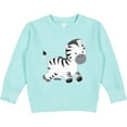 thumbnail image 2 of Inktastic Zebra Toddler Sweatshirt, 2 of 4