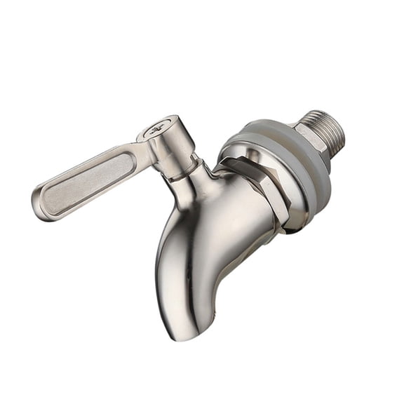 WHAMVOX Stainless Steel Wine Bottle Faucet for Home Bar with Silver Finish Easy to Install and Maintain 16mm