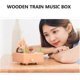 thumbnail image 3 of Wooden train music box, musical craft for kids, 3 of 5