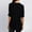 Black, variant on Yigetop Quarter Zip Pullover Women Fashion Women Casual Tops T-Shirt Loose Top Long Sleeve Blouse Zip Up Sweaters for Women Black L