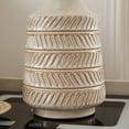 thumbnail image 4 of Better Homes & Gardens 17"H Reactive Glaze Ceramic Table Lamp with White Fabric Shade, 4 of 5