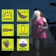 thumbnail image 4 of Linterna frontal LED brillante para acampar, recargable, 4 of 7
