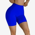 thumbnail image 3 of OVESPORT Women's High Waist Shorts Seamless Tight Hip Lifting - Fitness Workout Yoga Bicycle Shorts, 3 of 8