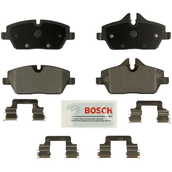 Bosch BE1308H Bosch Blue Semi-Metallic Brake Pads with Hardware