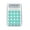 Green, variant on Mechanical Switch Calculator with Large LCD Display,10 Digit Desktop Calculator for Office and Home,Transparent Body with Big Buttons,Battery Powered Cute Desk Calculator for Basic Use