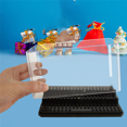 thumbnail image 2 of 4X Mini Figure Display Box, Stackable Dustproof Building Block Box for Action Toys, 2 of 4