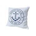 thumbnail image 2 of Decorative White Hampton Nautical with Anchor Throw Pillow 16" - Coastal Home P, 2 of 3