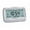 Silver, variant on WINDLAND LCD Screen Adhan Table Clock Backlit Clcok Islamic Athan Muslim Prayer Alarm