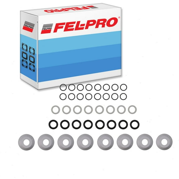 Fel-Pro Upper and Lower Fuel Injector O-Ring Kit compatible with Chevrolet Camaro 6.2L V8 2016