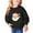 Black, variant on Wancir Christmas Outfit Toddler Baby Girl Pink Sweatshirt Long Sleeve Crewneck Pullover Xmas Santa Shirt Tops Winter Clothes 2-9T