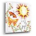 thumbnail image 2 of Epic Art 'Life is a Gift' by Cindy Jacobs, Acrylic Glass Wall Art, 36"x36", 2 of 8