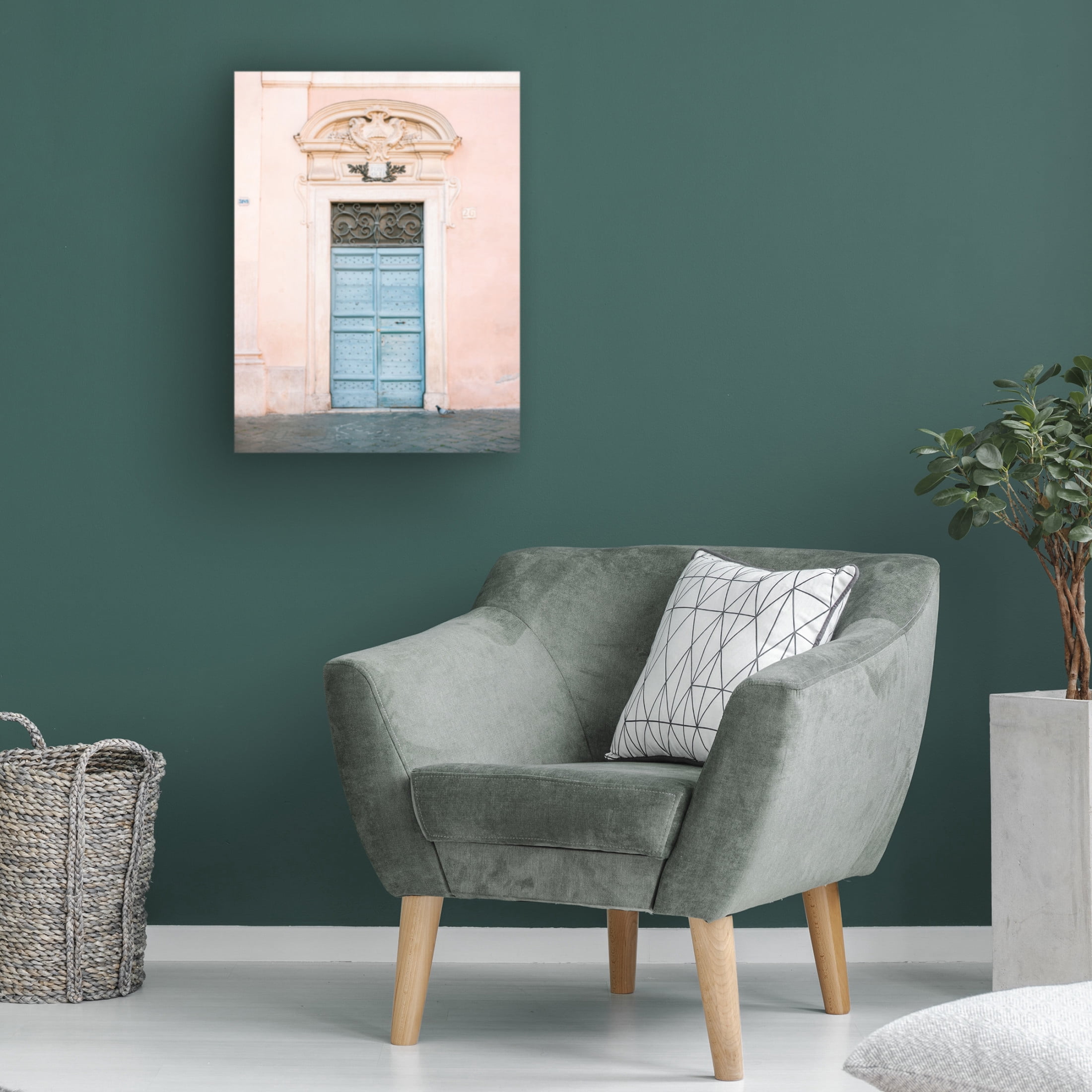 Trademark Fine Art Raisa Zwart Pastel Trastevere Canvas Wall Art