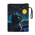 thumbnail image 2 of HELLHERO Tote Bags with Book Protection Polyester Book Cover Sleeve Pouch with Lightweight for Hardcover Notebook Bible Journal Book Carrying Case, 2 of 8