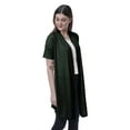 thumbnail image 3 of Moomaya Cardigan Long à Manches Mi-Longues Ouvert pour Femmes Coupe Légère d'Été, 3 of 7