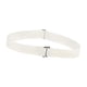 thumbnail image 1 of Cinturón elástico para mujer, cinturones de mujer para pantalones, cómodos cinturones ajustables que no se muestran Blanco Yuyangstore Cinturón, 1 of 8