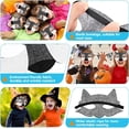 thumbnail image 5 of Juego de 3 máscaras de lobo, media cara de fieltro negro Animal Wolf Masquerade Halloween Animal Wolf Head Costume Cosplay Dress Up Masks TUNC Sencillez, 5 of 5