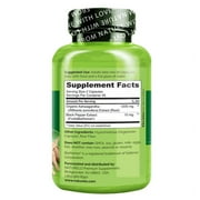 NATURELO Ashwagandha Organic Root Powder - Natural Herbs Supplement for Fatigue, Stress Relief, Mood Enhancer - with Black Pepper Extract - 90 Vegan Capsules
