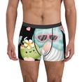 thumbnail image 1 of Fotbe Summer Gnome,Cute Gnome Calzoncillos Tipo Boxer con Bolsa de Soporte Total para Hombre, X-Temp Fresco, Transpirable y de Secado Rápido-Small, 1 of 5