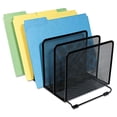 thumbnail image 5 of Deluxe Mesh Stacking Sorter, 5 Sections, Letter To Legal Size Files, 14.63" X 8.13" X 7.5", Black | Bundle of 5 Each, 5 of 5