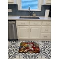 thumbnail image 3 of Santa's Workshop, Golden Retriever and Cats Machine Washable Memory Foam Mat, 3 of 3