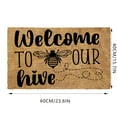 thumbnail image 3 of asddcavvf Funny Doormats Welcome Festival Floor Mats Welcome Front Porch Decorative Doormats For Entryway Rugs Kitchens Bathrooms Etc Sweatshirt Throw Blanket, 3 of 6