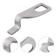 thumbnail image 1 of KAKOWELY Gancho Extensible Para Soporte Trasero De Puerta Trasera De Automóvil En Inoxidable Plata, 1 of 7