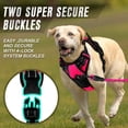 thumbnail image 5 of BARKBAY Harnais pour Chien Sans Traction Pince avant Robuste Réfléchissante Poignée de Contrôle Facile pour Grande Promenade (Rose m), 5 of 5