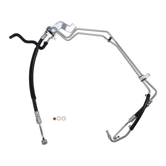 Power Steering Pressure Hose and Return Assembly - Compatible with 2001 - 2004 Nissan Xterra 3.3L V6 2002 2003