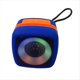 thumbnail image 1 of Altavoz Bluetooth Inalámbrico Portátil con Luz LED RGB, Compatible con Tarjeta TF, USB, AUX, Manos , Batería Recargable, Color Azul., 1 of 10