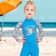 thumbnail image 5 of Multicolor trajes de buceo traje de buceo manga larga y pantalones mono de traje de baño para snorkeling surf aplicable a todas las temporadas azules AweSitey OD003660-11, 5 of 7