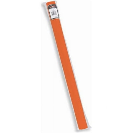 Creative Converting 013021 40 in. x 100 ft. Plastic Table Roll- Sunkissed Orange