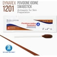 thumbnail image 2 of Dynarex Povidon-Iodine Swabstick, 10% Povidone Iodine Solution, 50 Count, 2 of 7