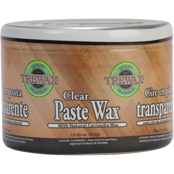 Clear Paste Floor Wax - 12.35 oz
