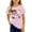 00#Pink609, variant on Oiyii Tween Girl's Halloween Graphic T-Shirt Short Sleeve Crew Neck Tee Boo Ghost Rainbow Print Kids Top,Beige