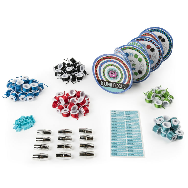 Cool Maker, KumiCools Fashion Pack, Makes Up to 12 Bracelets with the  KumiKreator, for Ages 8 and Up
