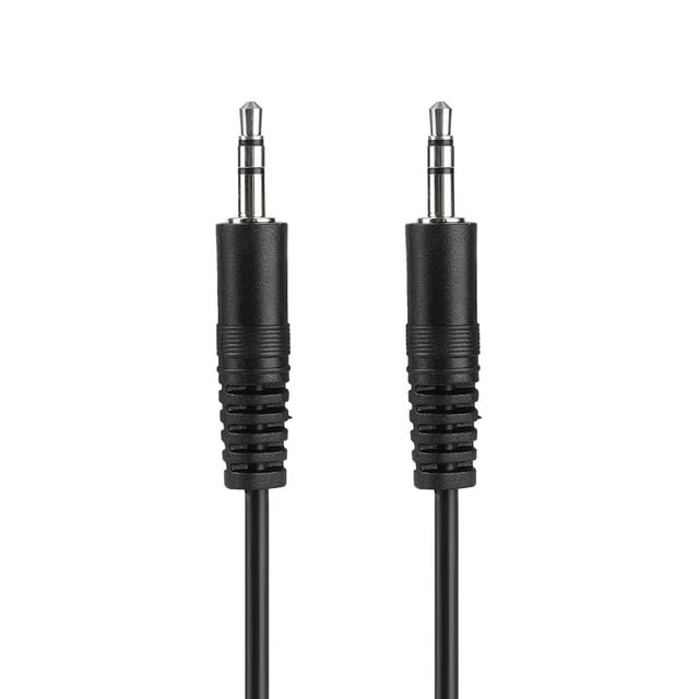 3.5mm Male to Male Shielded Audio Cable, Copper Plug, Pure Sound, Durable & Optional Length
