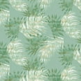 thumbnail image 3 of Society6 Jacqueline Maldonado Palms Overlay Green Shower Curtain 71" x 74", 3 of 3