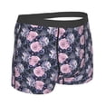 thumbnail image 2 of KLL Flowers Men's Cotton Boxer Briefs Underwear-X-Large, 2 of 8