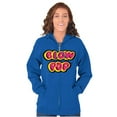 thumbnail image 3 of Vintage Blow Pop Cute Bubblegum Candy Zip Up Hoodie Men's Women's Brisco Brands M, 3 of 6