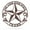 Penny Vein, variant on RealSteel: Lone Star State Texas Sign – Custom Texas Wall Décor for Home or Garden (14"/B)