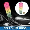 thumbnail image 2 of Unique Bargains Universal Gear Shift Knob Acrylic Car for Automatic and Manual Vehicle with 2 Adapter Pink Yellow 1 Set, 2 of 6