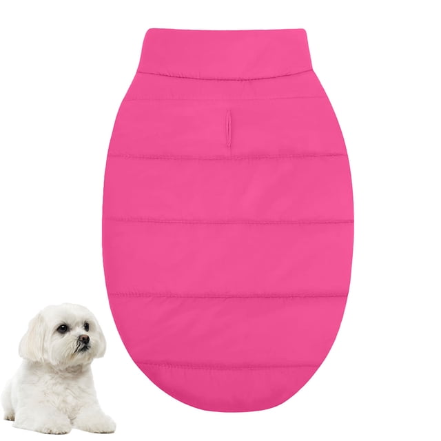 Abrigo de invierno para perros a prueba de viento con doble forro de lana, chaqueta impermeable para perros, chaleco cálido para perros, ropa para mascotas en clima frío
